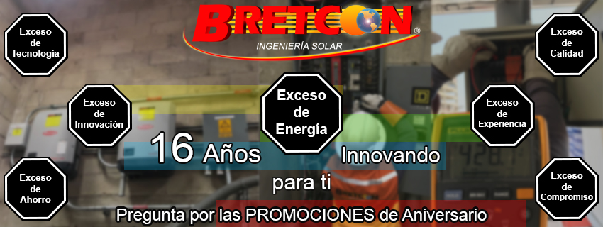 16 Aniversario Bretcon Energia Solar